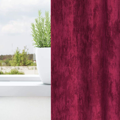 Tende in Velluto 2 pcs Rosso vino 245 x 140 cm Velluto | homemem39