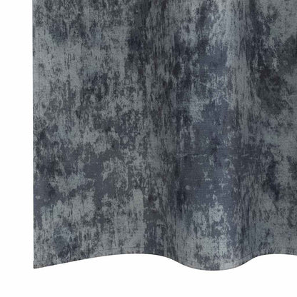Tende in Velluto 2 pcs Grigio Argento 245 x 140 cm Velluto | homemem39