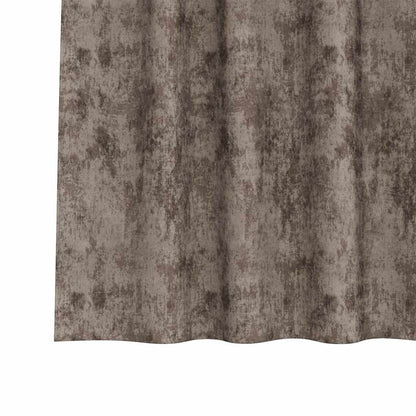 Tende in Velluto 2 pcs Cappuccino 140 x 140 cm Velluto | homemem39