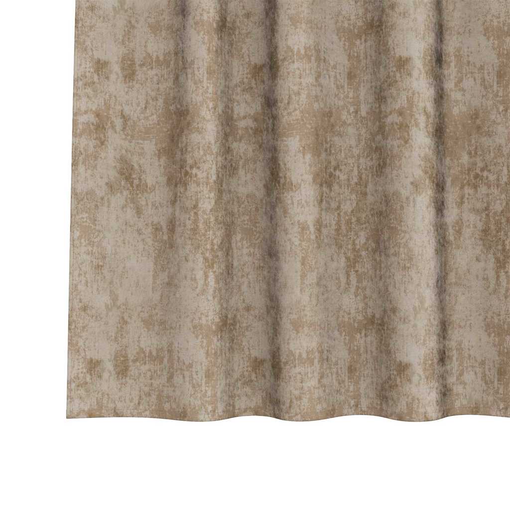 Tende in Velluto con tende 2 pcs Champagne 260 x 140 cm Velluto | homemem39