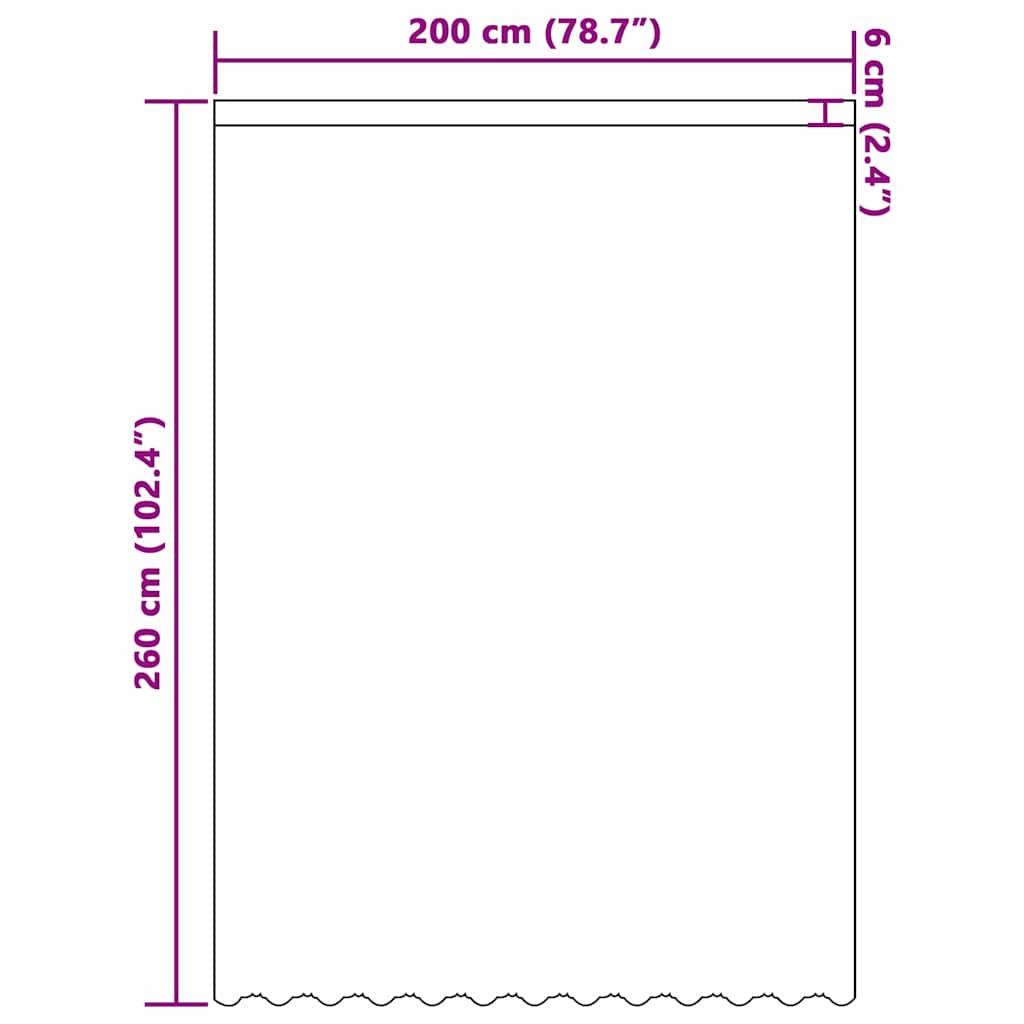 Tenda in Pizzo con tende Floreale Bianco 260x200cm Poliestere