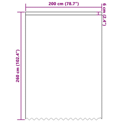 Tenda in Pizzo con tende Floreale Bianco 260x200cm Poliestere | homemem39