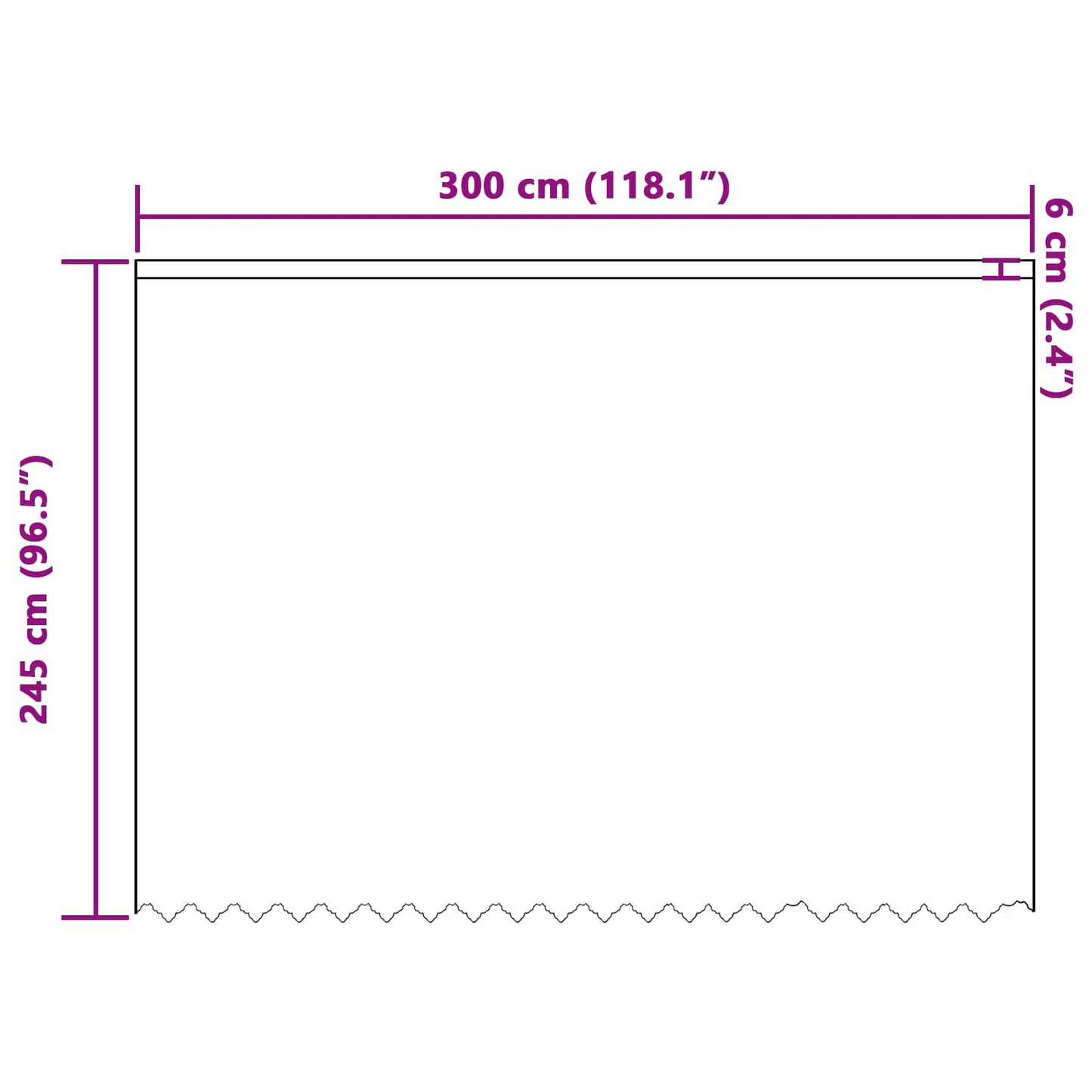 Tenda in Pizzo con tende Floreale Bianco 245x300cm Poliestere | homemem39