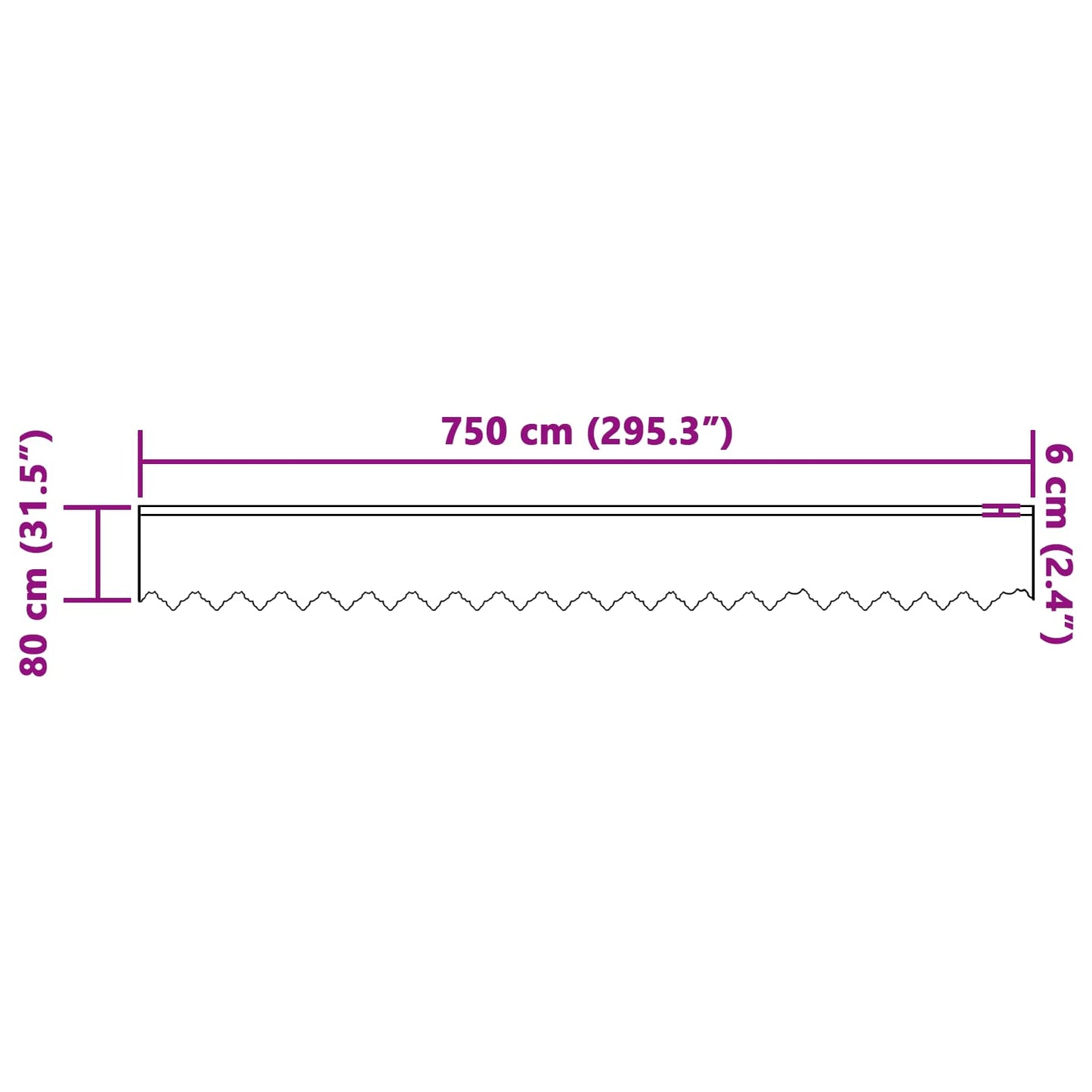 Tenda in Pizzo con tende Floreale Bianco 80 x 750 cm Poliestere | homemem39