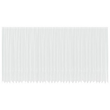 Tenda in Pizzo con tende Bianco 280 x 900 cm Poliestere | homemem39