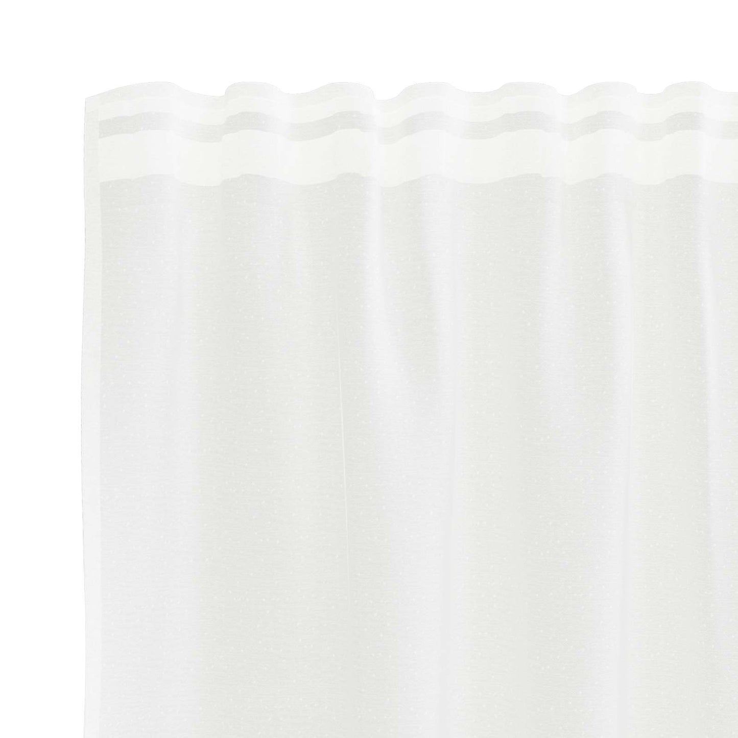 Tenda in Pizzo con tende Bianco 200 x 200 cm Poliestere