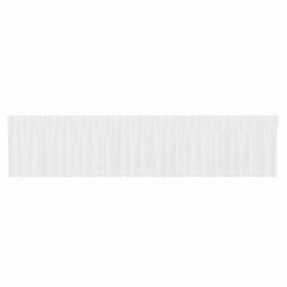 Tenda in Pizzo con tende Bianco 750 x 100 cm Poliestere | homemem39