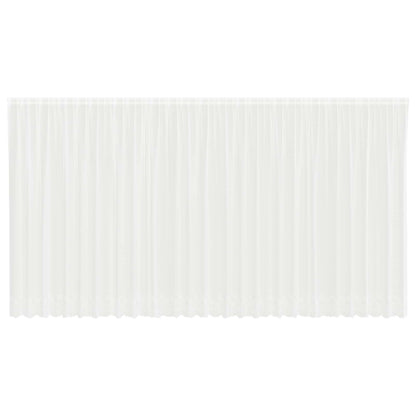 Tenda in Pizzo con tende Bianco 750 x 240 cm Poliestere | homemem39