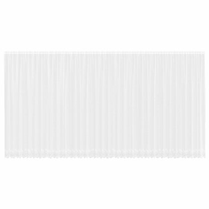 Tenda in Pizzo con tende Bianco 260 x 900 cm Poliestere | homemem39