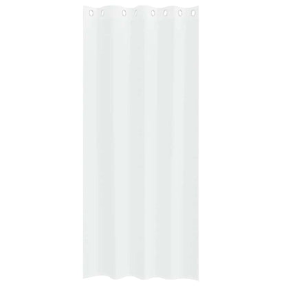 Tenda in Velo con tende 2 pcs Bianco 245 x 140 cm Poliestere | homemem39