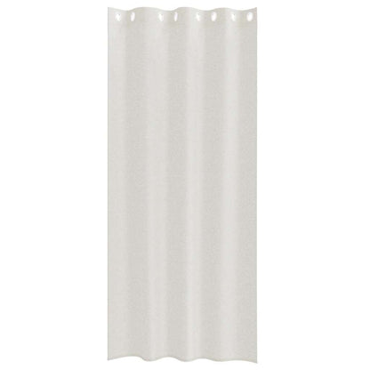 Tenda in Velo con tende 2 pcs Crema 225 x 140 cm Poliestere | homemem39