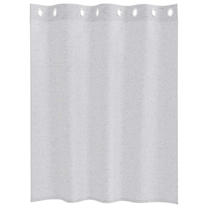 Tenda in Velo 2 pcs Grigio chiaro 140 x 140 cm Poliestere | homemem39