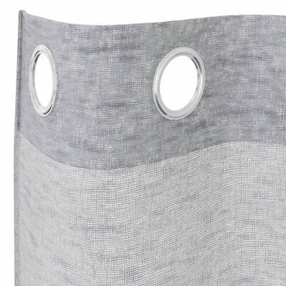 Tenda in Velo 2 pcs Grigio scuro 140 x 140 cm Poliestere | homemem39