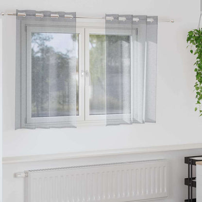 Tenda in Velo 2 pcs Grigio scuro 140 x 140 cm Poliestere | homemem39