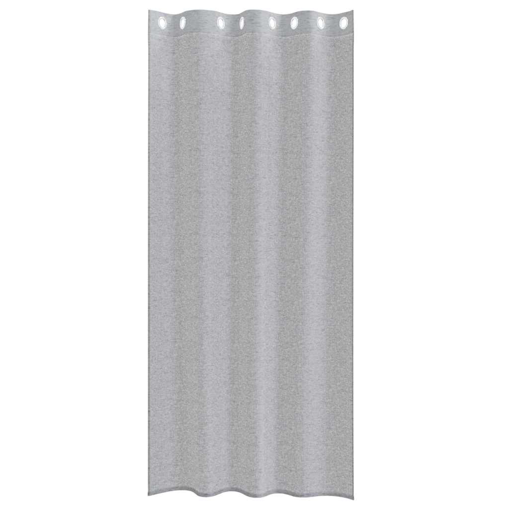 Tenda in Velo 2 pcs Grigio scuro 245 x 140 cm Poliestere | homemem39