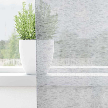 Tenda in Velo 2 pcs Grigio scuro 260 x 140 cm Poliestere