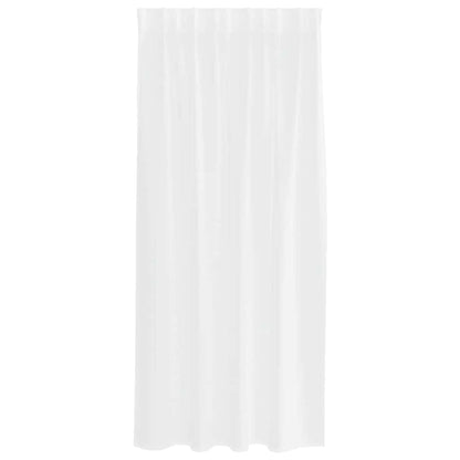 Tenda in Velo con tende 2 pcs Bianco 175 x 140 cm Poliestere | homemem39