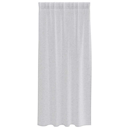 Tenda in Velo 2 pcs Grigio chiaro 175 x 140 cm Poliestere | homemem39