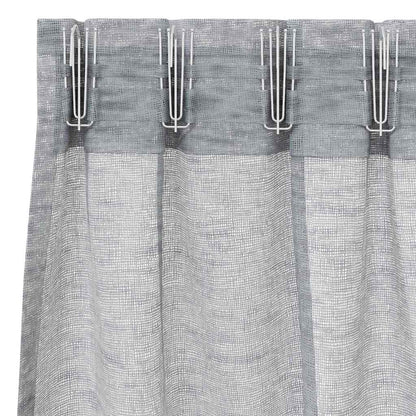 Tenda in Velo 2 pcs Grigio scuro 140 x 140 cm Poliestere | homemem39