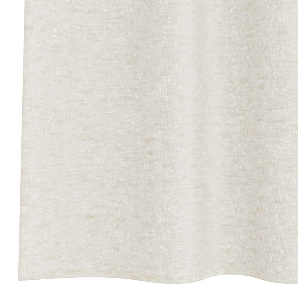Tenda in Velo con tende 2 pcs Crema 260 x 140 cm Poliestere | homemem39