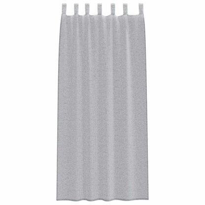 Tenda in Velo 2 pcs Grigio scuro 225 x 140 cm Poliestere | homemem39