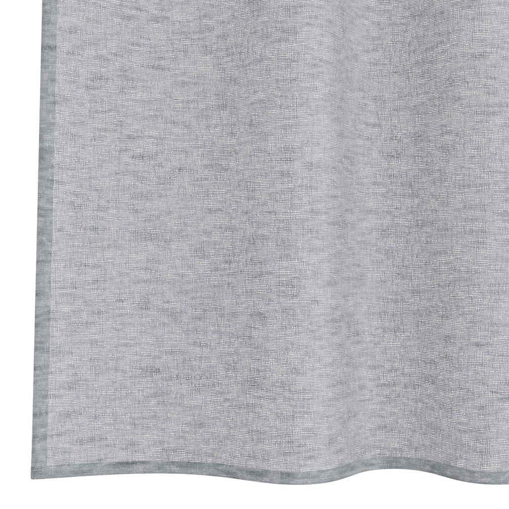Tenda in Velo 2 pcs Grigio scuro 245 x 140 cm Poliestere | homemem39
