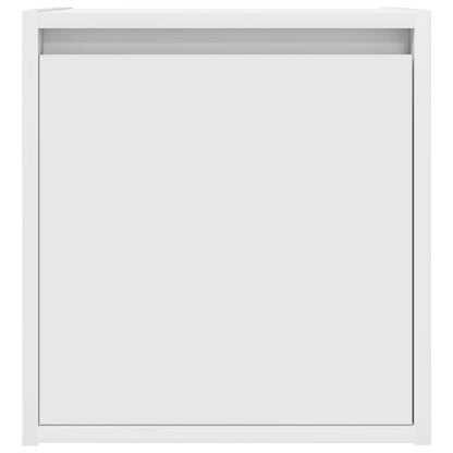 Comodino a Muro Bianco 38x34x40 cm - homemem39