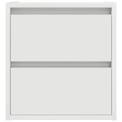 Comodino a Muro Bianco 38x34x40 cm - homemem39