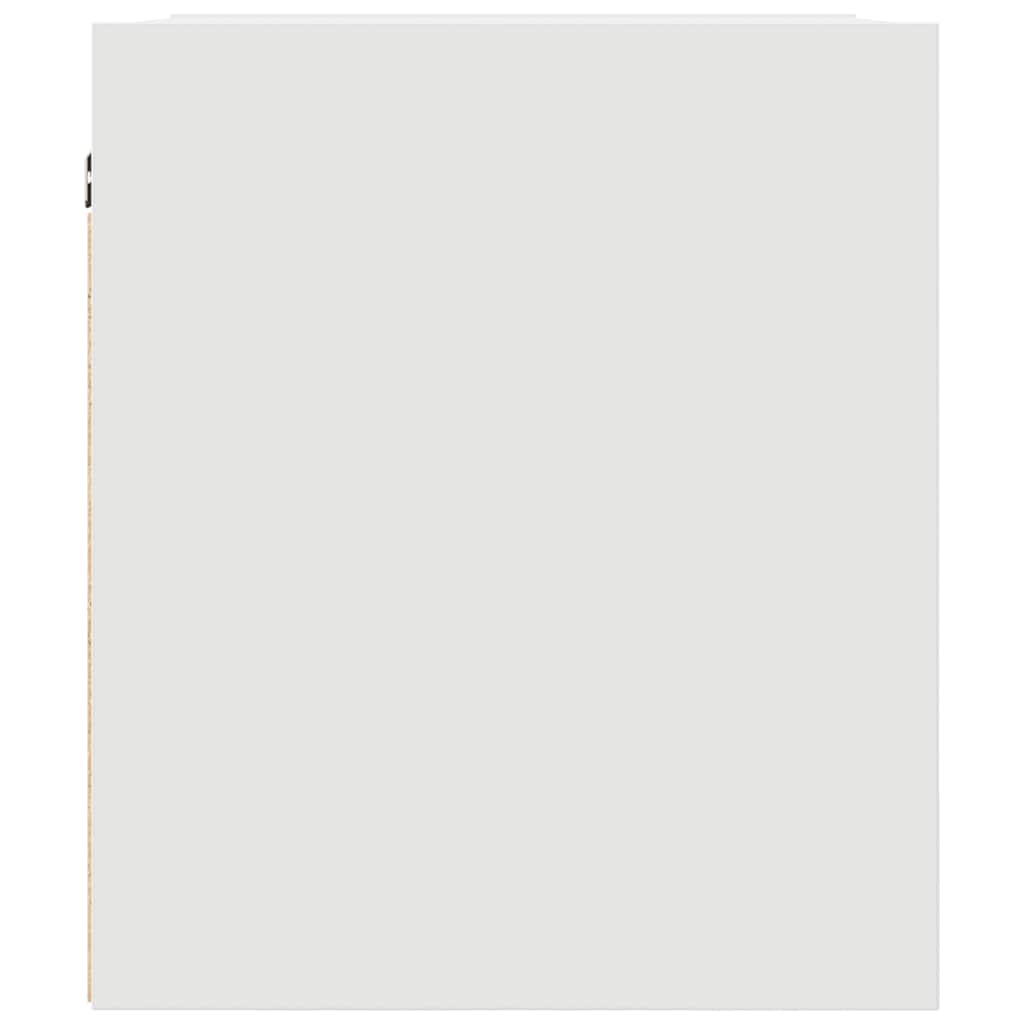 Comodini a Muro 2 pz Bianchi 38x34x40 cm - homemem39