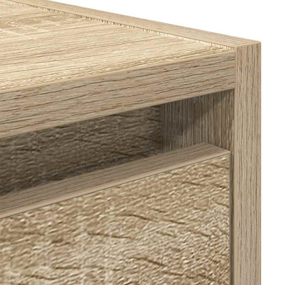 Comodini a Muro 2 pz Rovere Sonoma 38x34x40 cm - homemem39