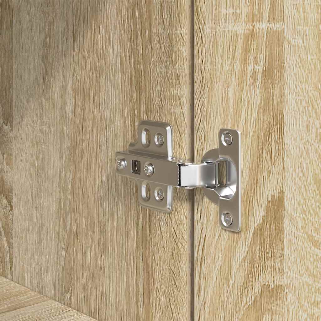 Comodino Rovere Sonoma 39x35x65 cm in Legno Multistrato - homemem39