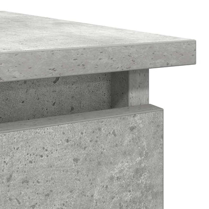 Tavolo Consolle con Cassetti Grigio Cemento 85,5x38,5x74,5 cm | homemem39