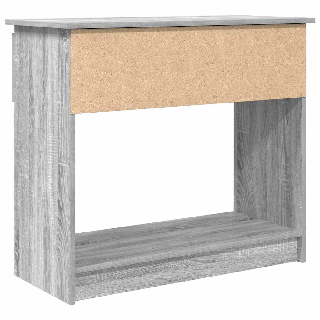 Tavolo Consolle con Cassetti Grigio Sonoma 85,5x38,5x74,5 cm | homemem39