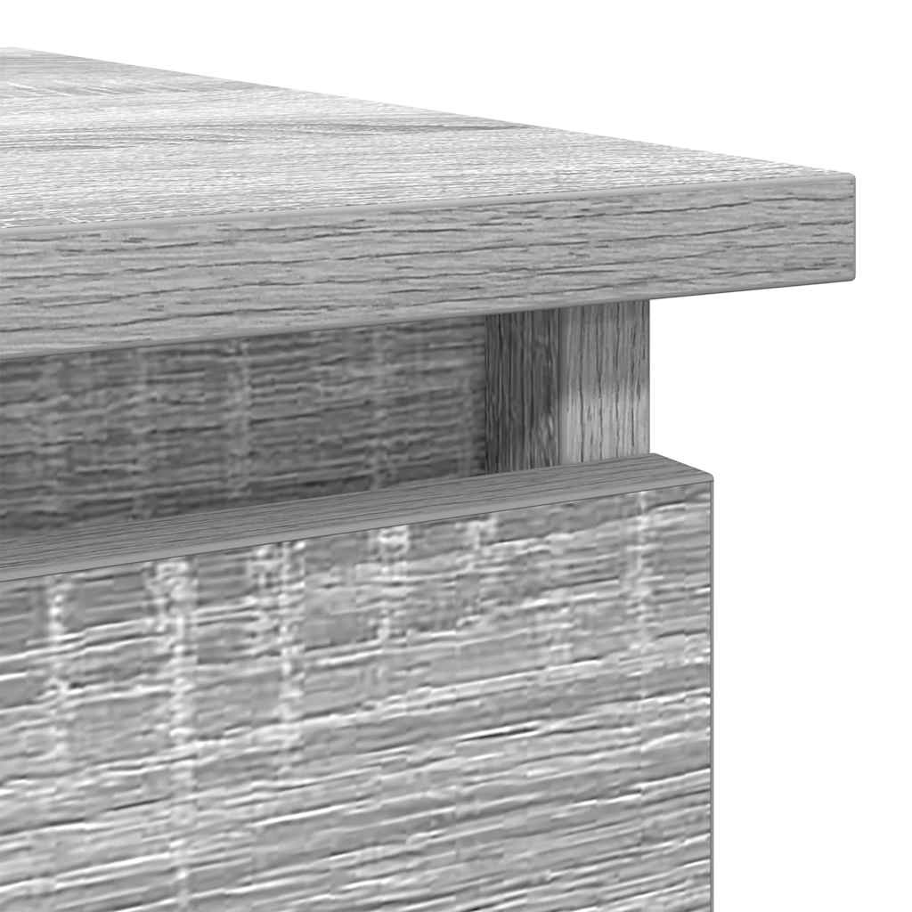 Tavolo Consolle con Cassetti Grigio Sonoma 85,5x38,5x74,5 cm | homemem39