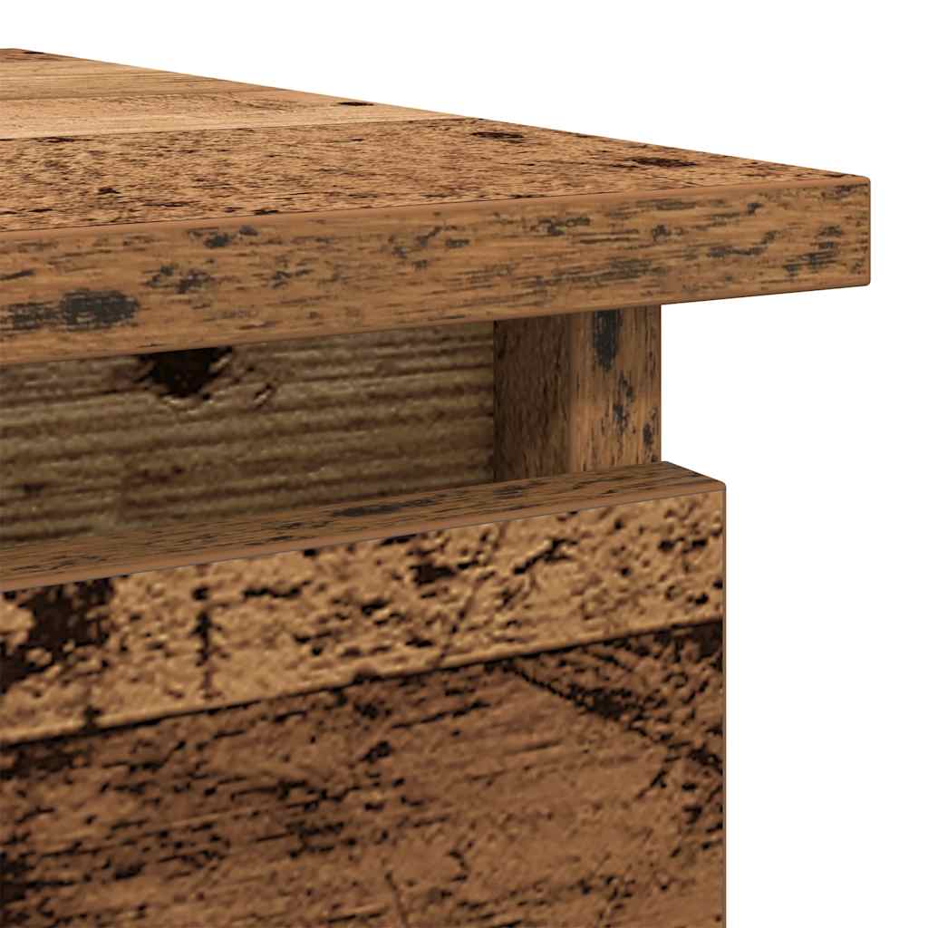 Tavolo Consolle con Cassetti Legno Antico 85,5x38,5x74,5 cm | homemem39