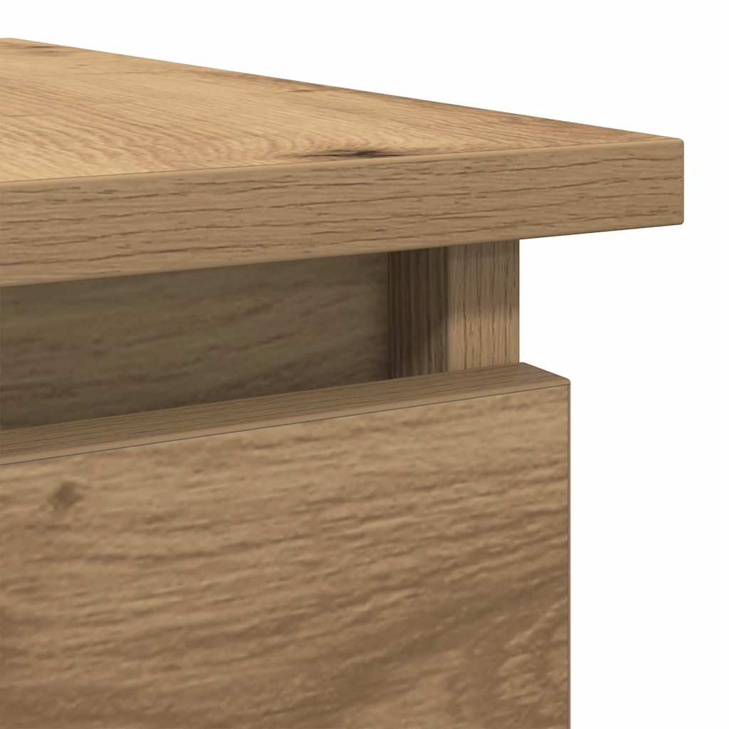 Tavolo Consolle Cassetti Rovere Artigianale 85,5x38,5x74,5 cm | homemem39