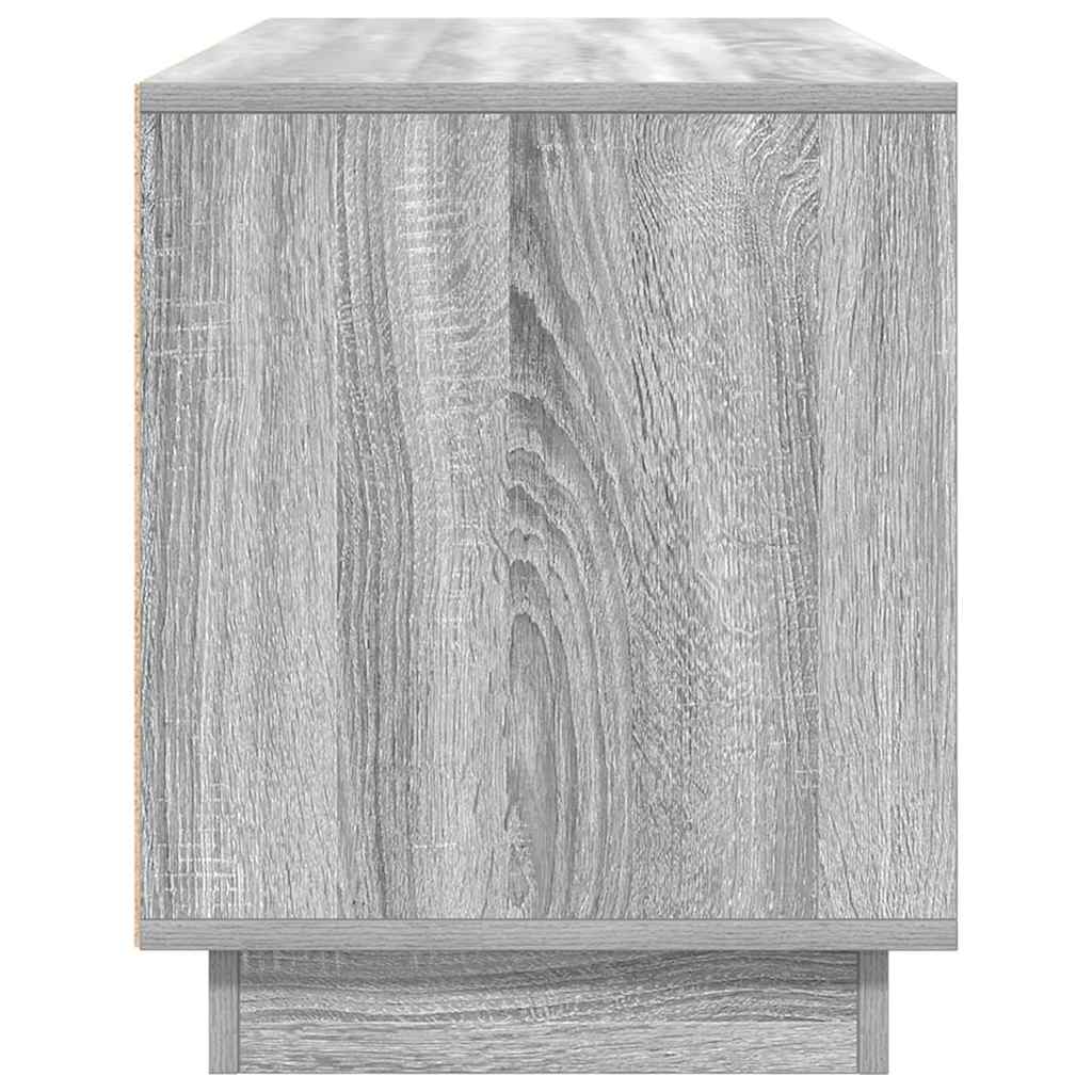 Mobile Porta TV con Luci LED Grigio Sonoma 100x41x50 cm - homemem39