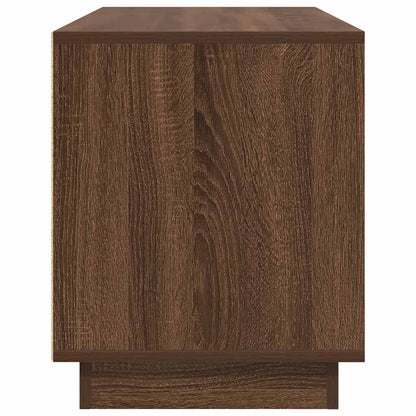 Mobile Porta TV con Luci LED Rovere Marrone 100x41x50 cm - homemem39