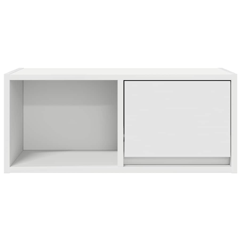 Mobile Porta TV Bianco 60x31x25,5 cm in Legno Multistrato - homemem39
