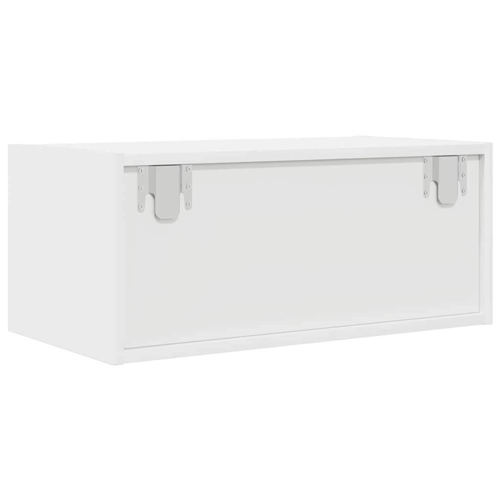 Mobile Porta TV Bianco 60x31x25,5 cm in Legno Multistrato - homemem39