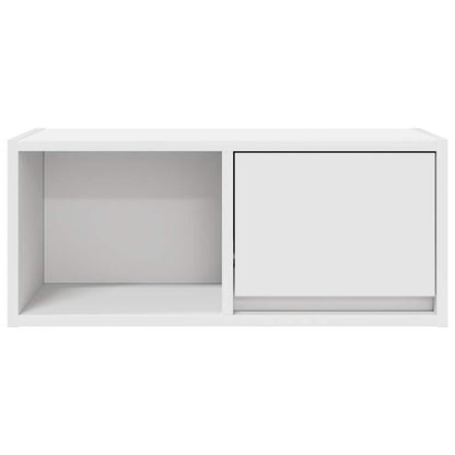 Mobili TV a Parete 2pz Bianchi 60x31x25,5 cm Legno Multistrato - homemem39