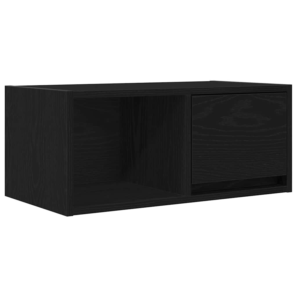 Mobili TV 2 pz Rovere Nero 60x31x25,5 cm in Legno Multistrato - homemem39