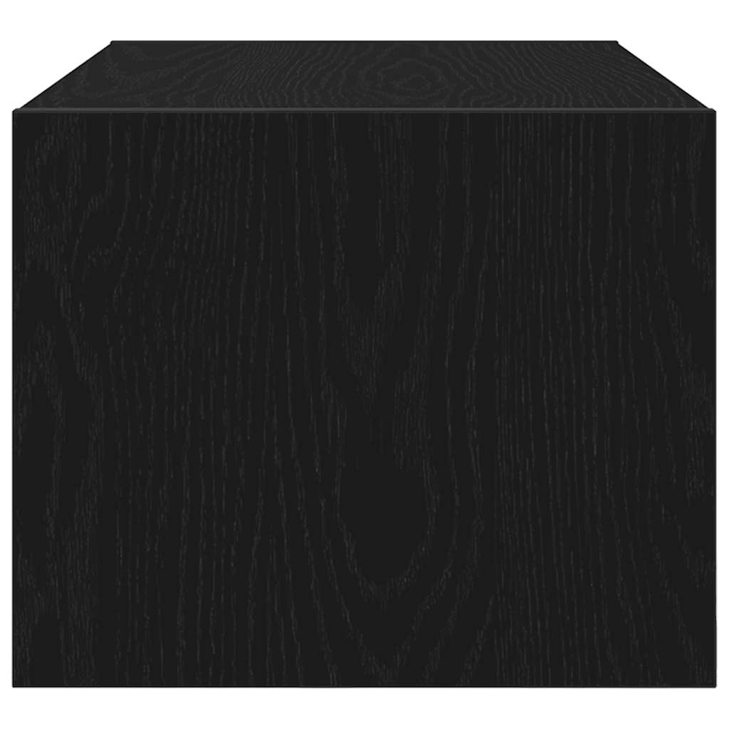 Mobili TV 2 pz Rovere Nero 60x31x25,5 cm in Legno Multistrato - homemem39
