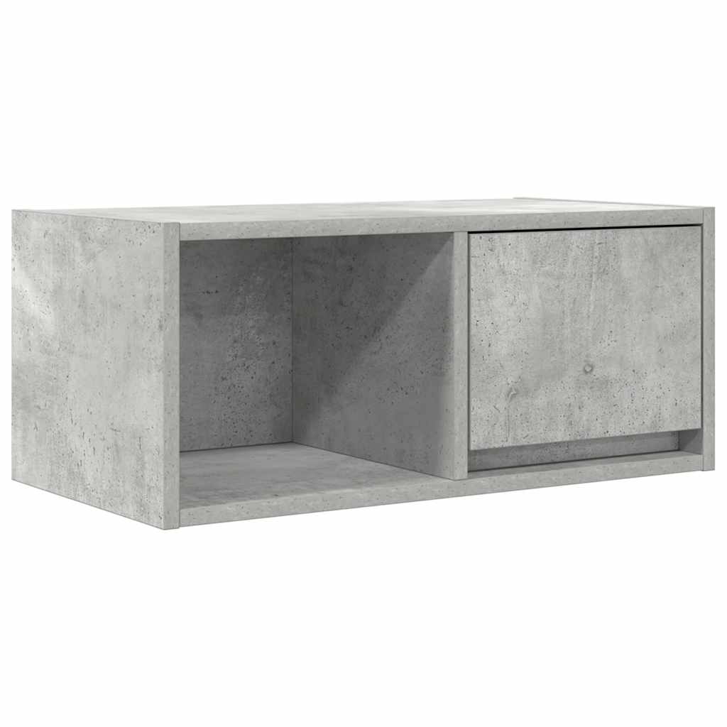 Mobile per TV Grigio Cemento 60x31x25,5 cm Legno Multistrato - homemem39