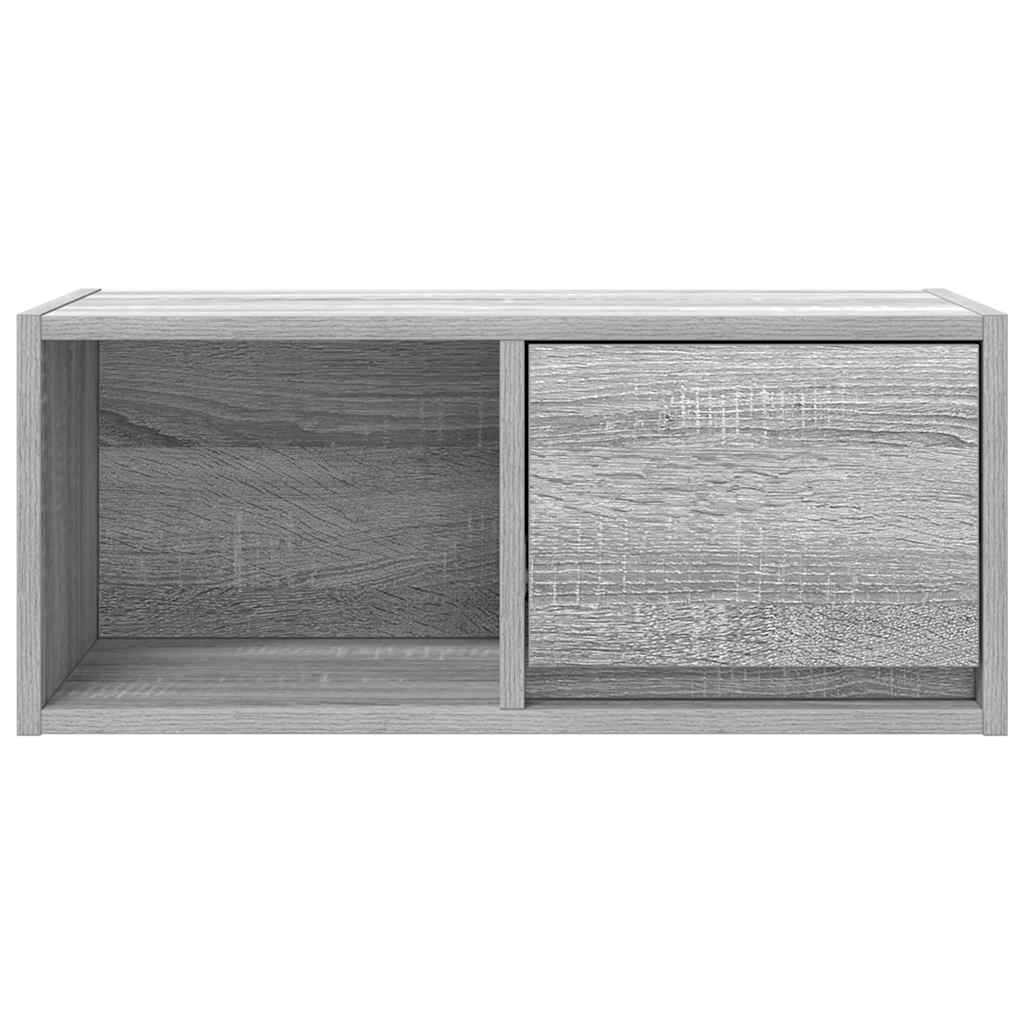 Mobile Porta TV Grigio Sonoma 60x31x25,5 cm Legno Multistrato - homemem39