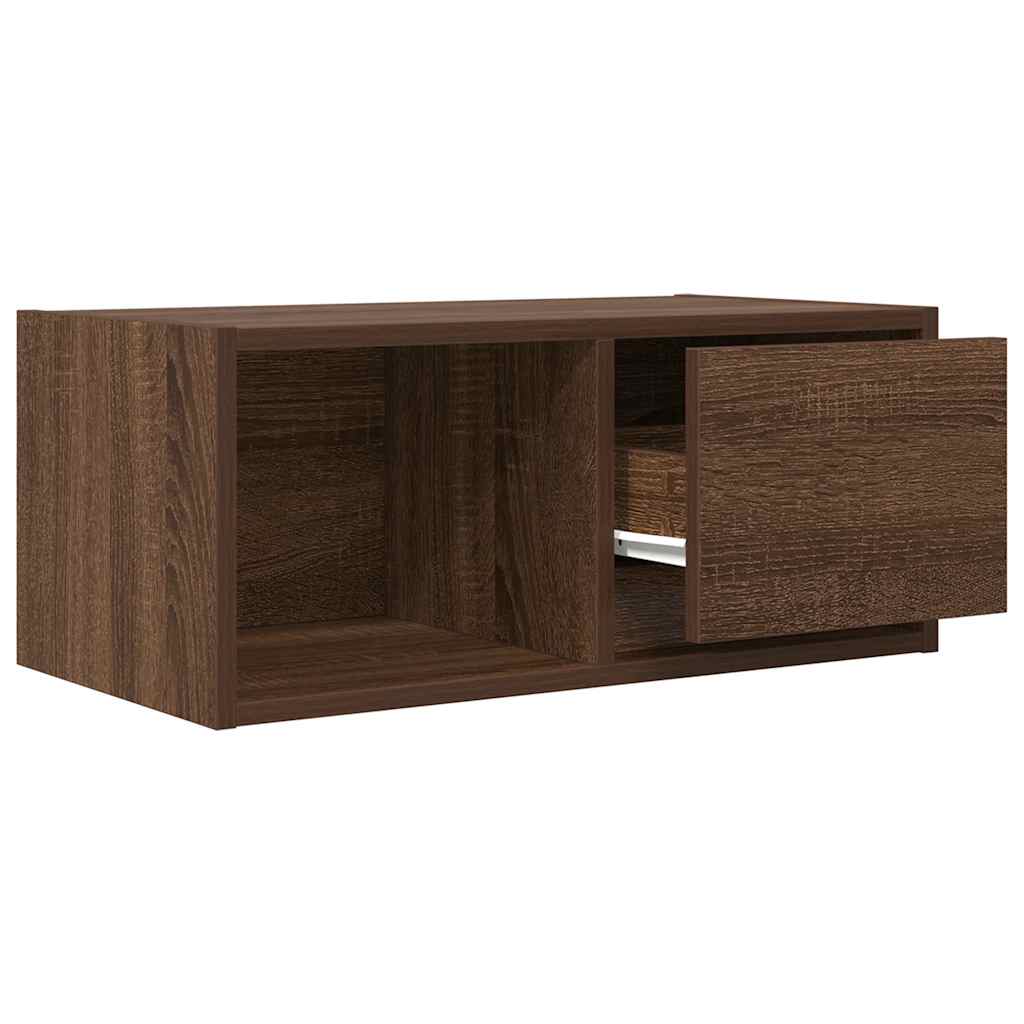 Mobili TV 2 pz Rovere Marrone 60x31x25,5 cm Legno Multistrato - homemem39