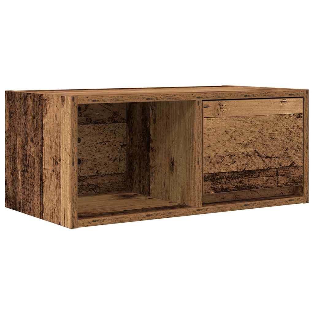 Mobili Porta TV 2 pz Legno Antico 60x31x25,5 cm in Truciolato - homemem39