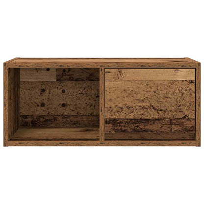 Mobili Porta TV 2 pz Legno Antico 60x31x25,5 cm in Truciolato - homemem39