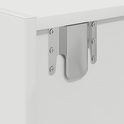 Mobile Porta TV Bianco 80x31x25,5 cm in Legno Multistrato - homemem39