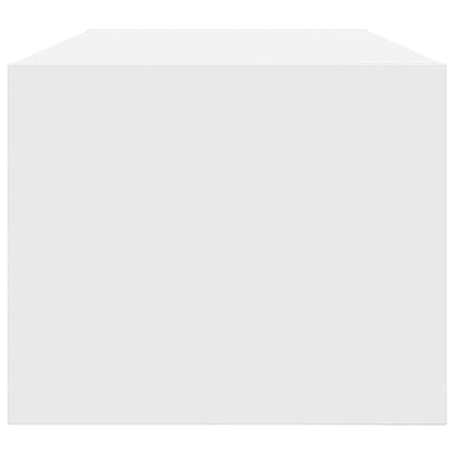 Mobili TV a Parete 2pz Bianchi 80x31x25,5 cm Legno Multistrato - homemem39